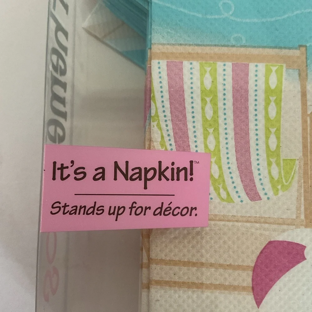 Theme Naps Party Napkins Beach Theme NWT